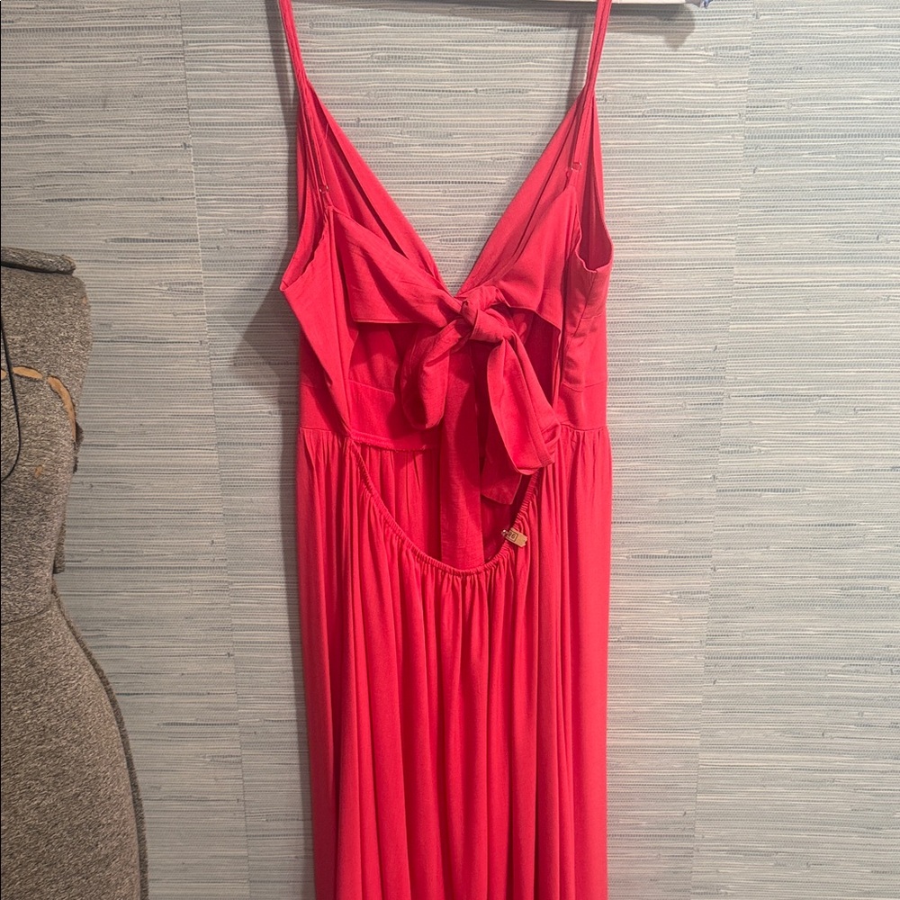 Elegant Pink Maxi Dress - Picture 2 of 5
